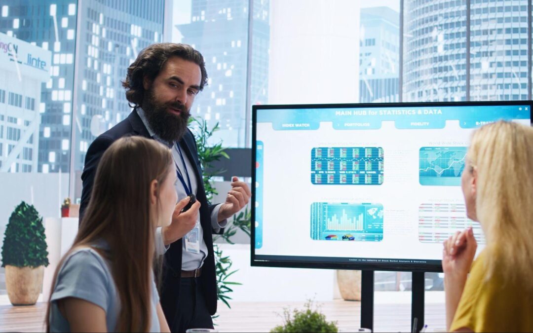AI Strategic Executive Reporting dashboard for U.S. and Canadian executives by Studio98.ai